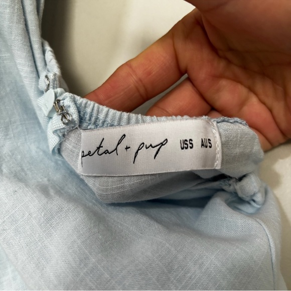 Petal & Pup BETSY HALTERNECK MAXI DRESS Size Small - Picture 6 of 6